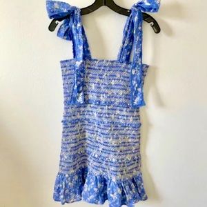 Loveshackfancy blue belle dress